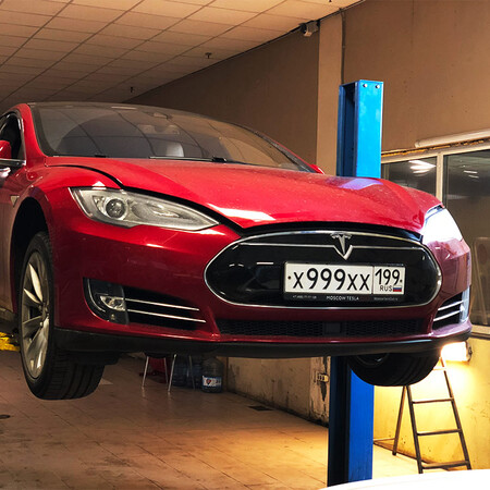 Ремонт рулевой рейки Tesla Model S (55000 км.)